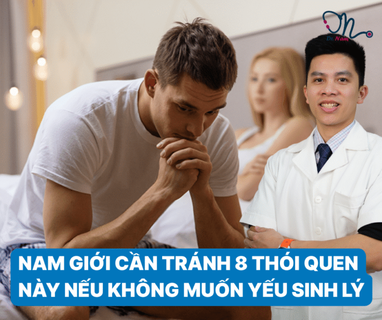 8 thói quen dễ khiến nam giới yếu sinh lý
