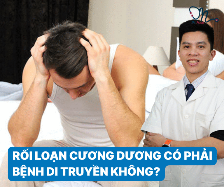 Rối loạn cương dương có di truyền?