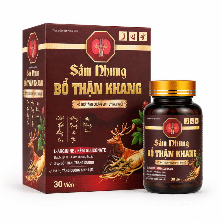 Sâm Nhung Bổ Thận Khang